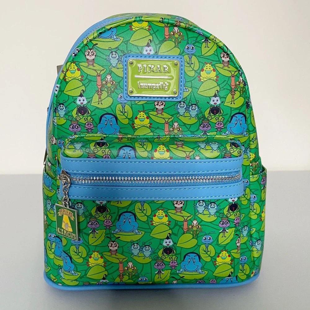 Loungefly x PIXAR‎ A Bug's Life All over Print Backpack NWT